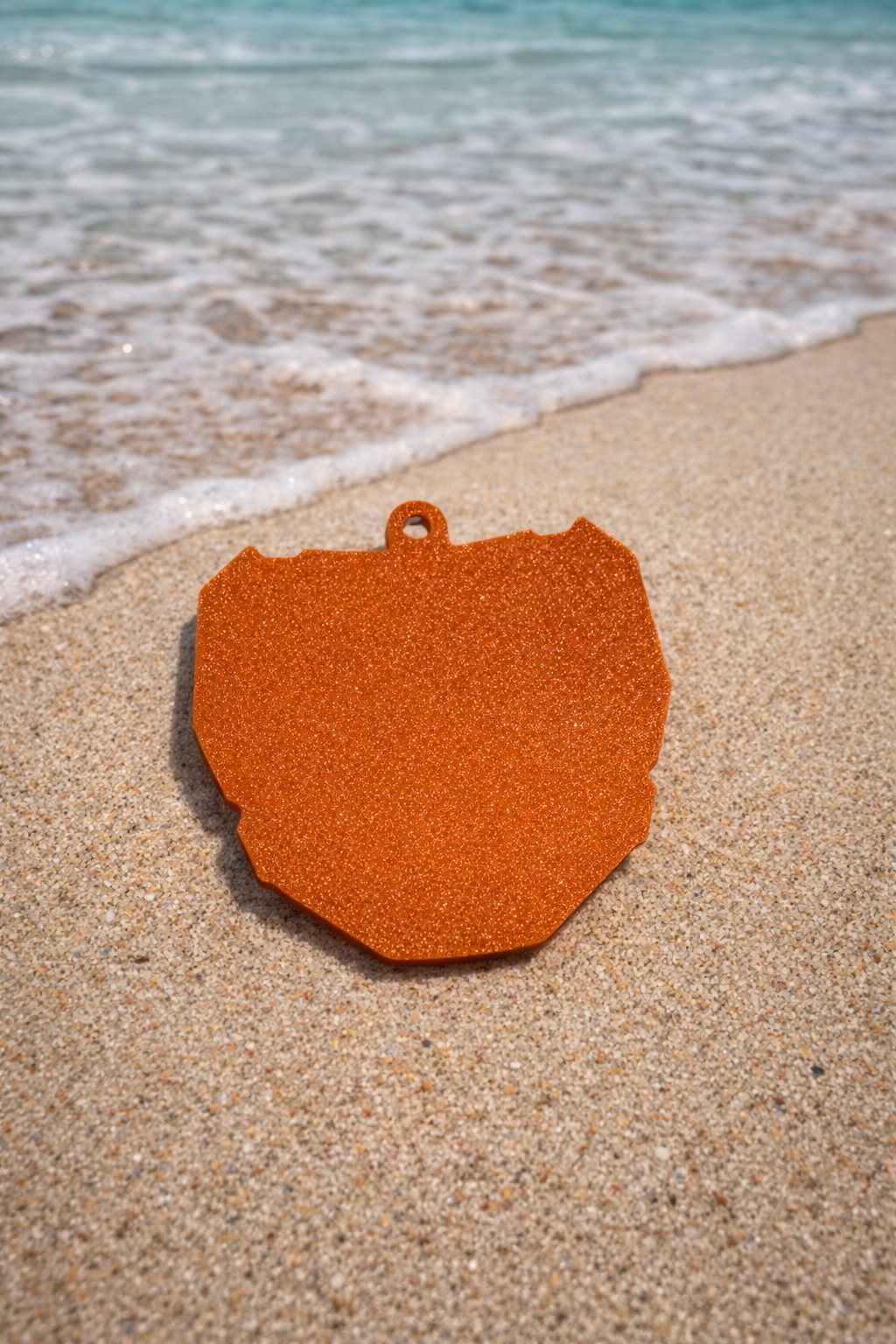 Mini odi plate keychain