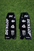 White tuttio fork decals