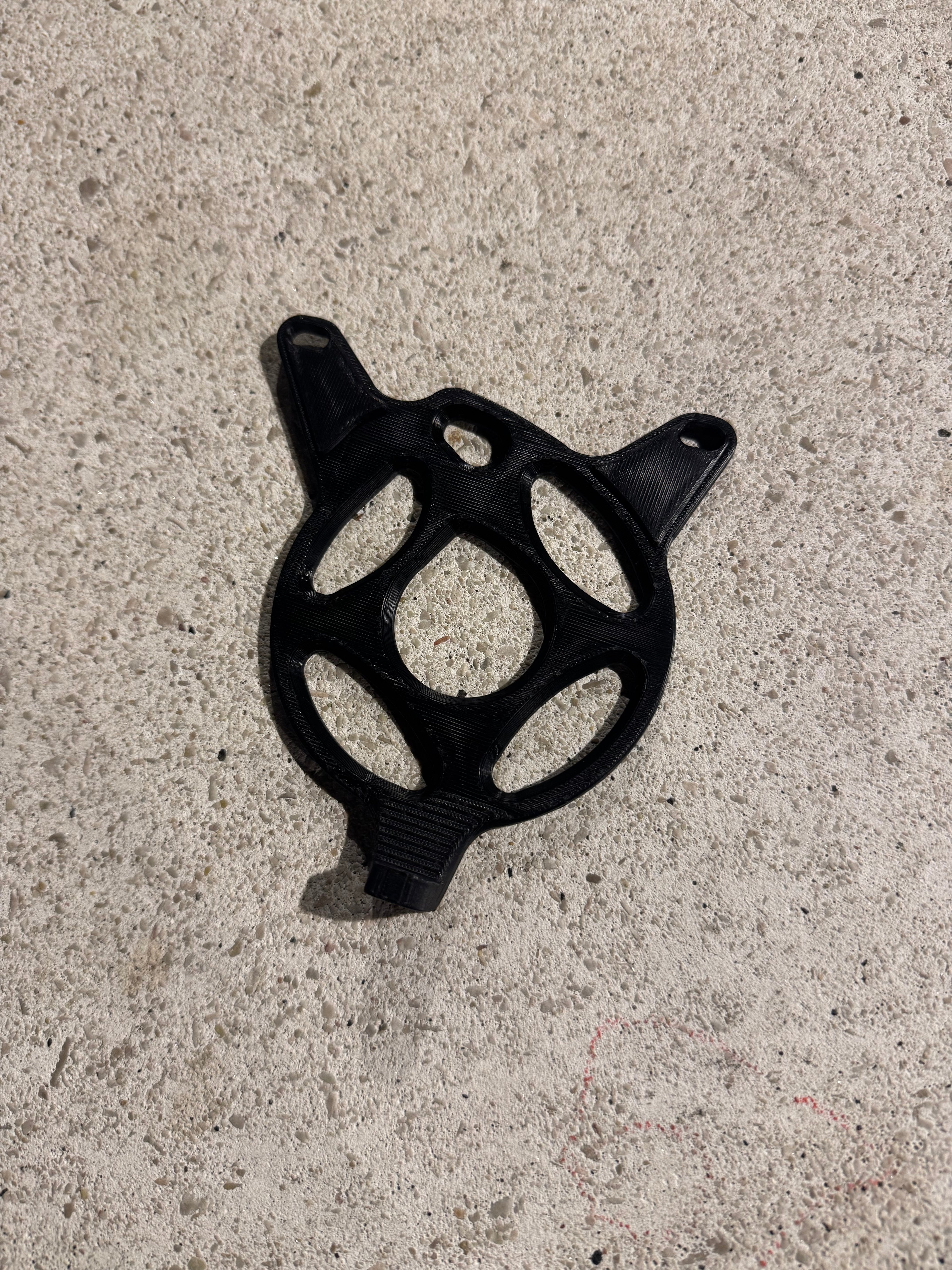 Left side tuttio motor cover