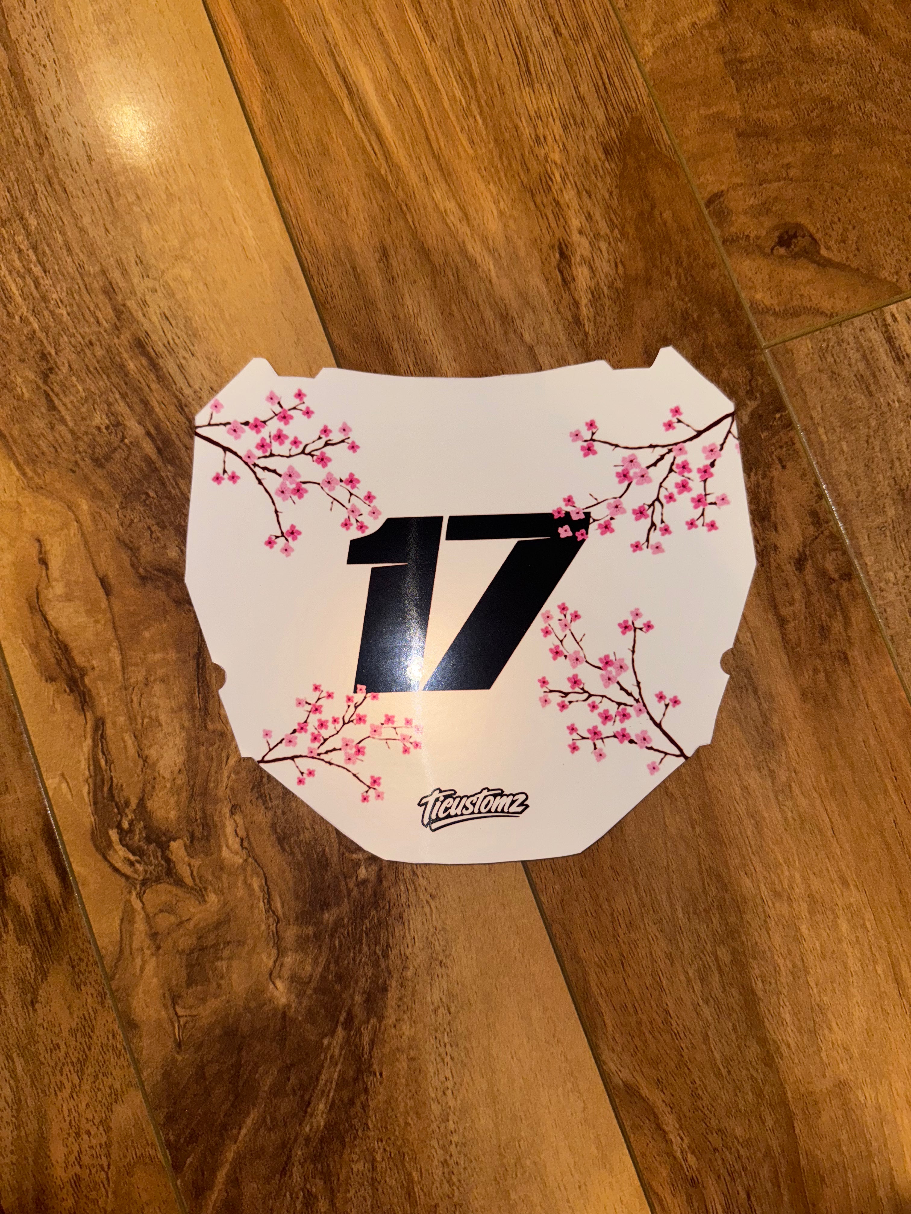 Odi cherry blossoms decal