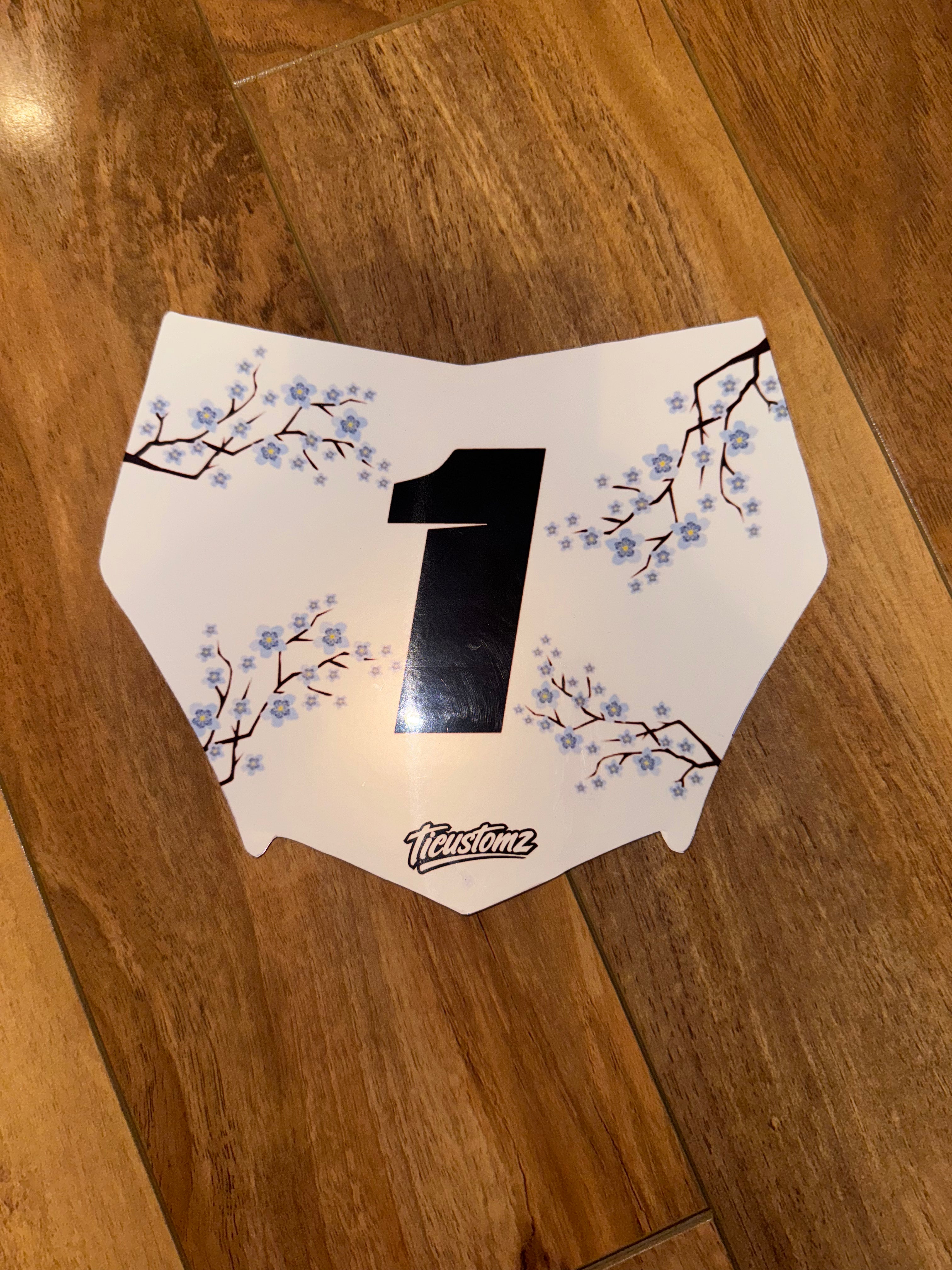 Motocutz cherry blossoms decal