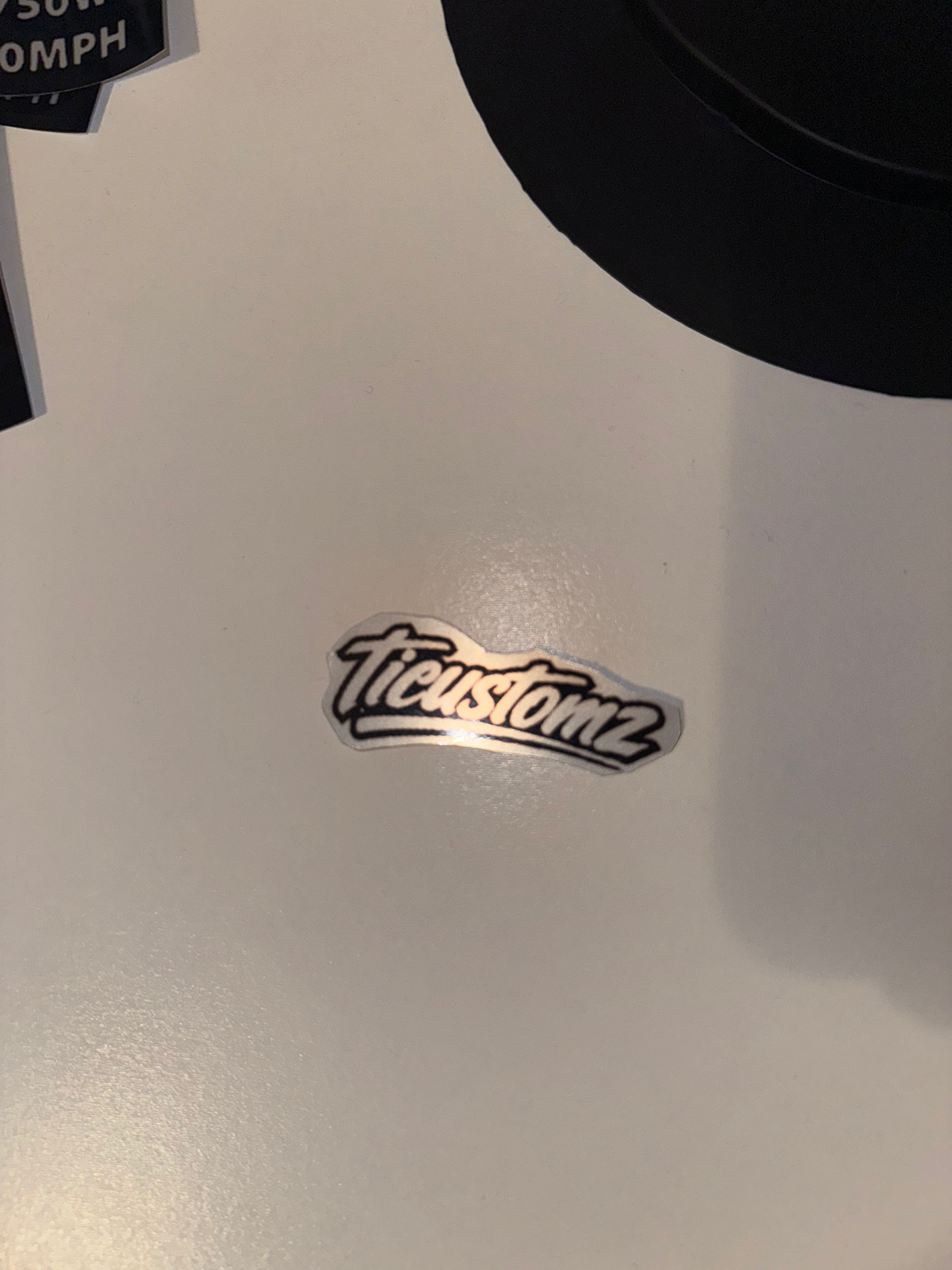 Chrome "ticustomz" stckers