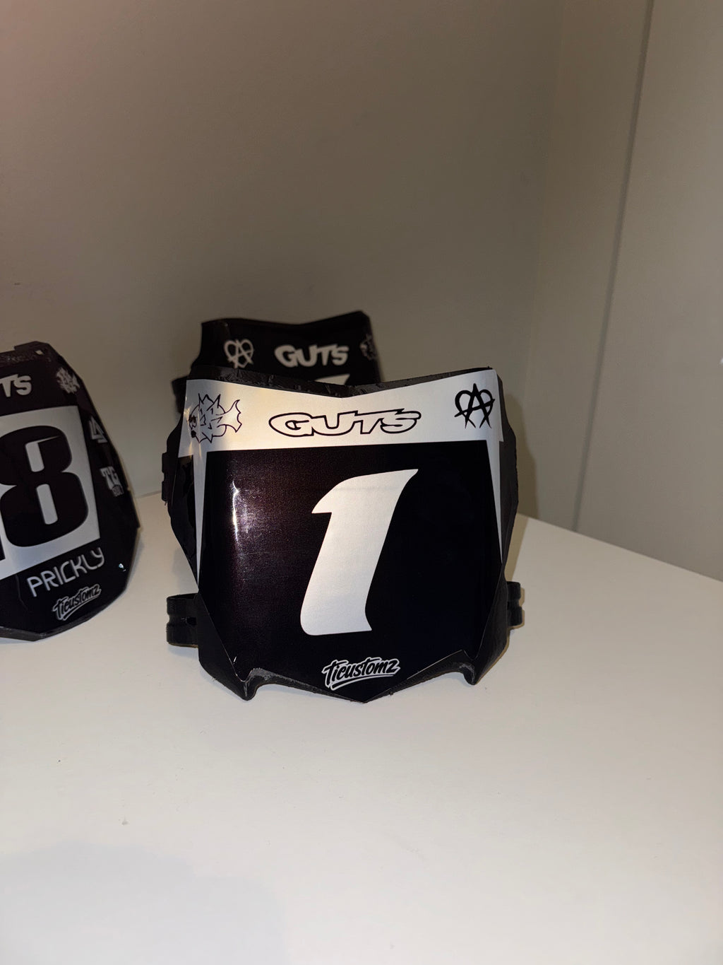 Motocutz plate decal (style 2)